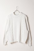 画像1: SUSS スス CABLE REGULAR CREWNECK{-BFA} (1)