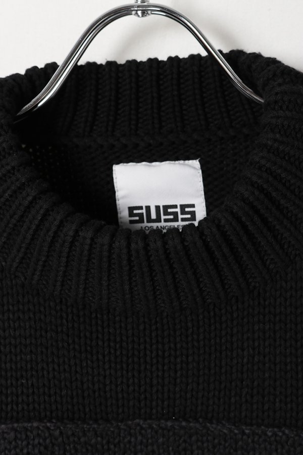 画像2: SUSS スース Bailey Unisex Patch Sweater{-BEA} (2)