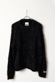 画像1: SUSS スス FUZZY ROLLNECK LOGO SWEATER{-BFA} (1)