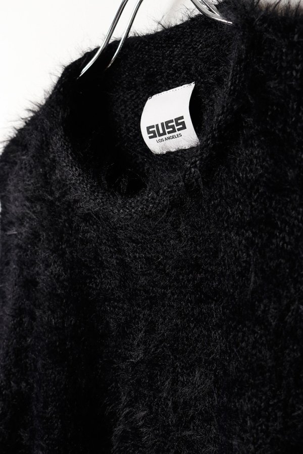 画像4: SUSS スス FUZZY ROLLNECK LOGO SWEATER{-BFA} (4)