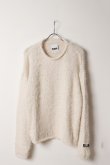 画像1: SUSS スス FUZZY ROLLNECK LOGO SWEATER{-BFA} (1)