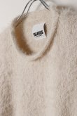 画像4: SUSS スス FUZZY ROLLNECK LOGO SWEATER{-BFA} (4)