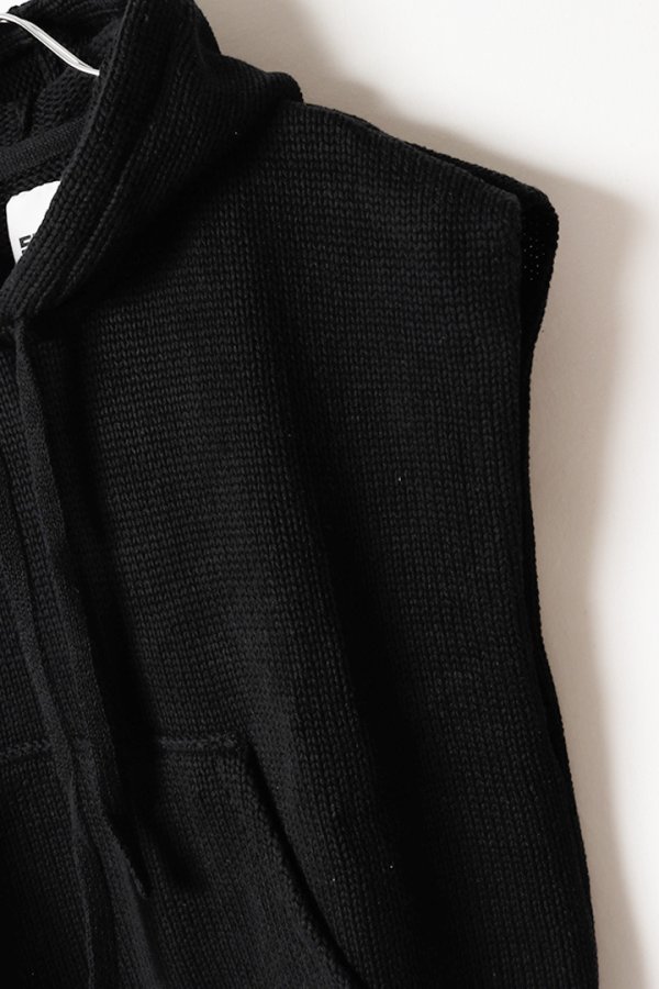 画像3: SUSS スス HOODIE VEST{-BFA} (3)