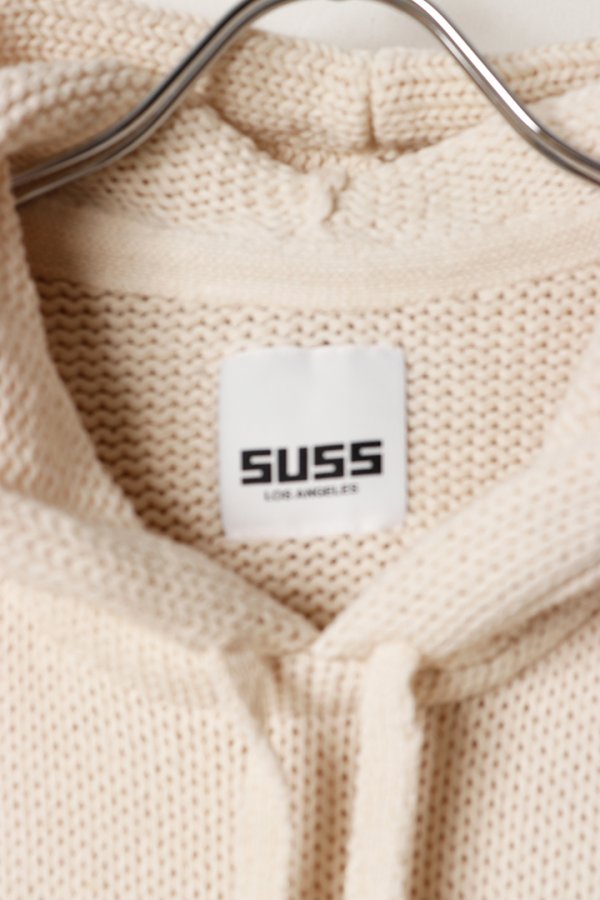 画像2: SUSS スス HOODIE VEST{-BFA} (2)