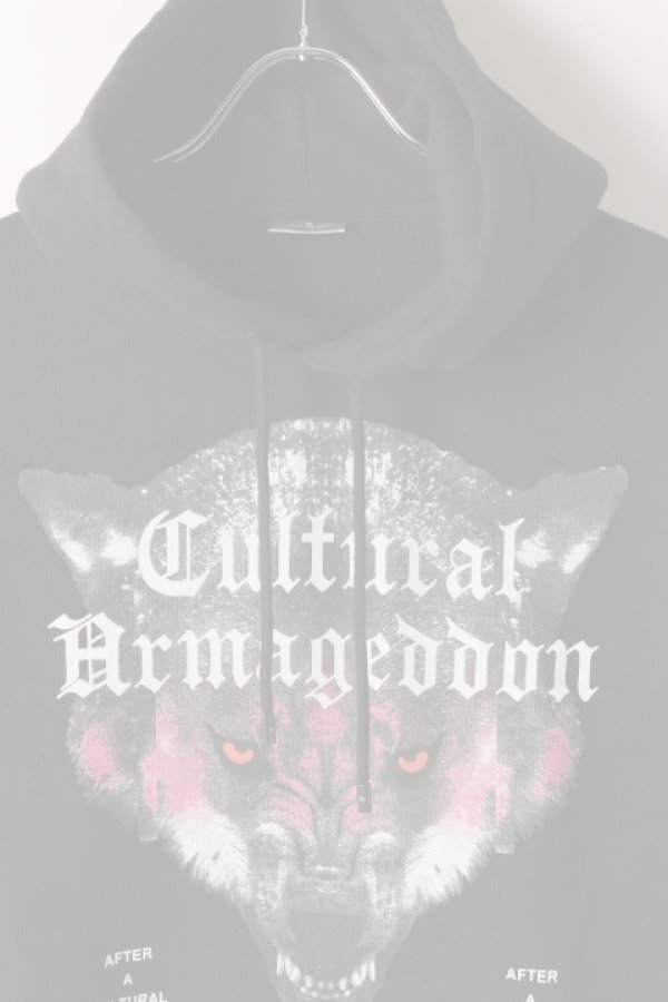 画像2:  {SOLD} MARCELO BURLON マルセロ ブロン HUAPI HOOD BLACK{CMBB007F17506069-1088-BJA} (2)