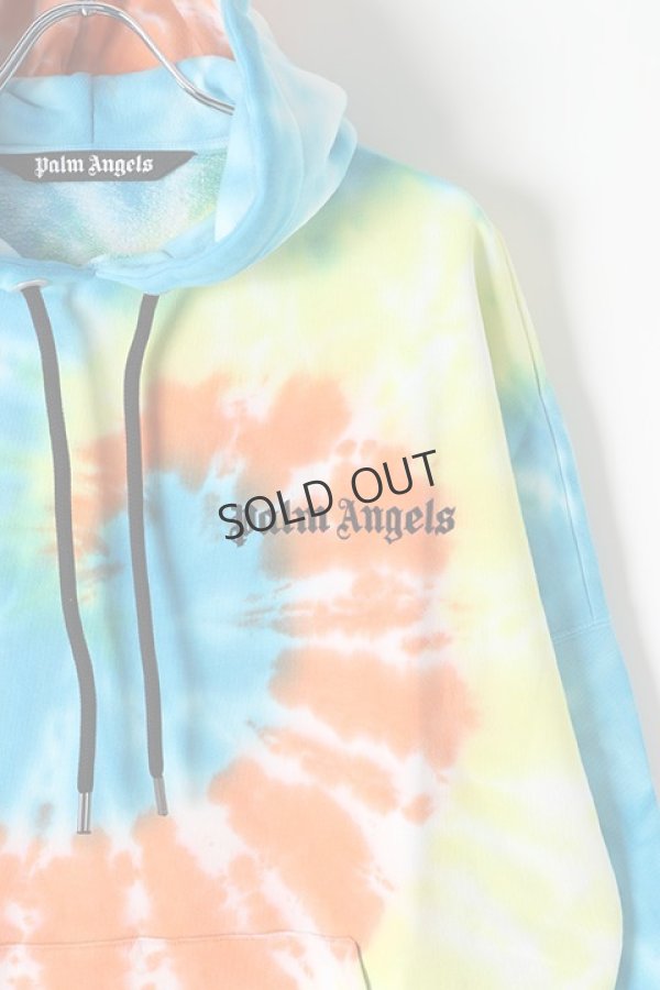 画像2: {SOLD}Palm Angels パームエンジェルス TIE DYE NEW BASIC HOODY{PMBB036R20441006-0188-BJS} (2)