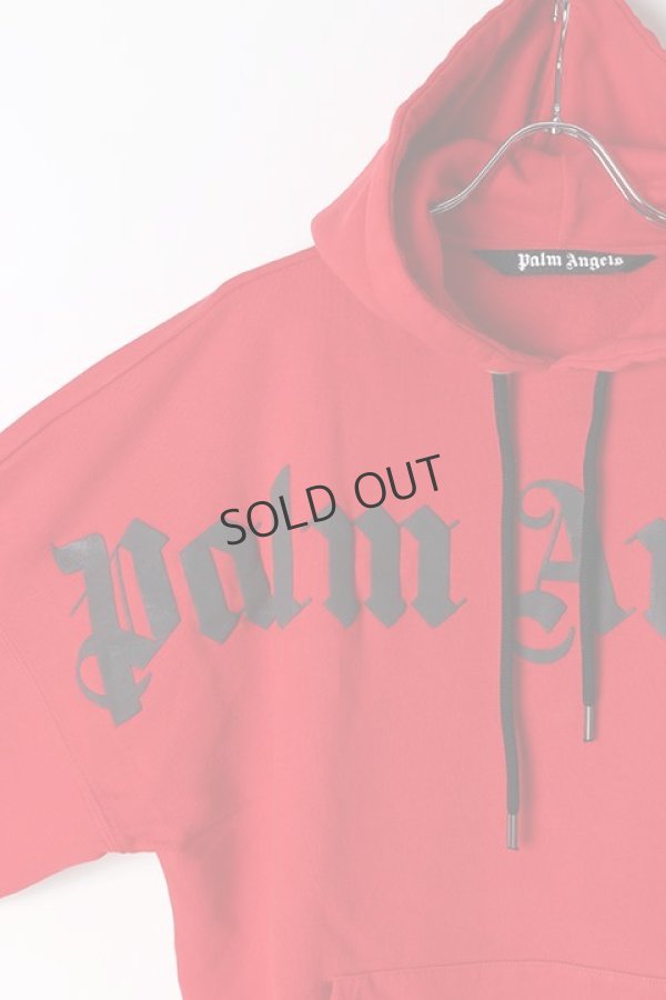 画像2: {SOLD}Palm Angels パームエンジェルス FRONT OVER LOGO HOODY{PMBB036R20636001-2010-BJS} (2)