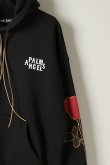 画像3: Palm Angels パームエンジェルス SIDE ROSES HOODY BLACK RED{PMBB058E20FLE011-1025-BJA} (3)