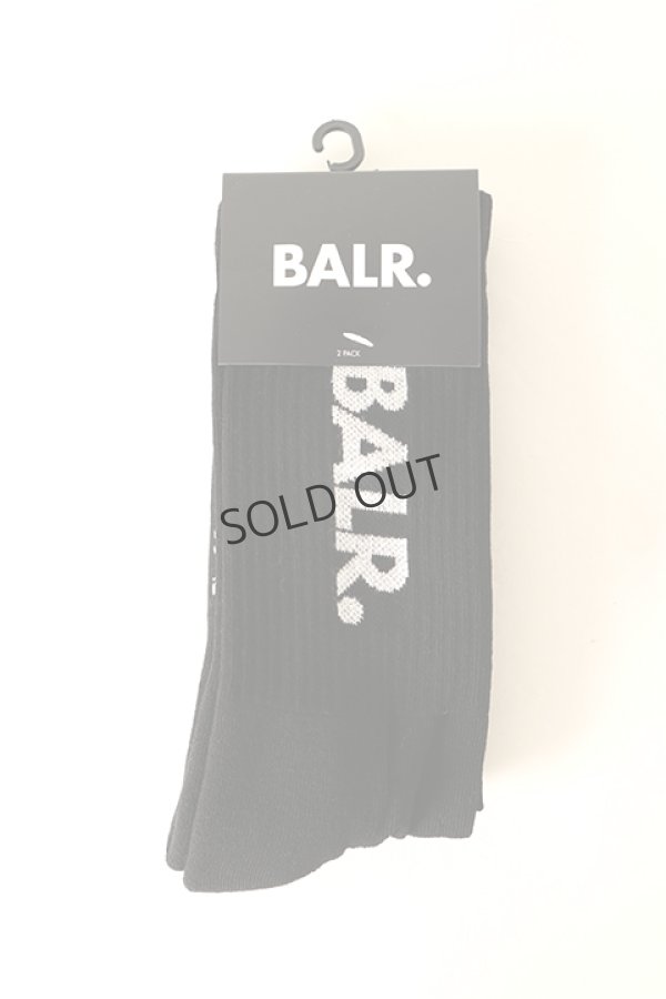 画像1: {SOLD}BALR. ボーラー 2-Pack BALR. Socks{-BAA} (1)