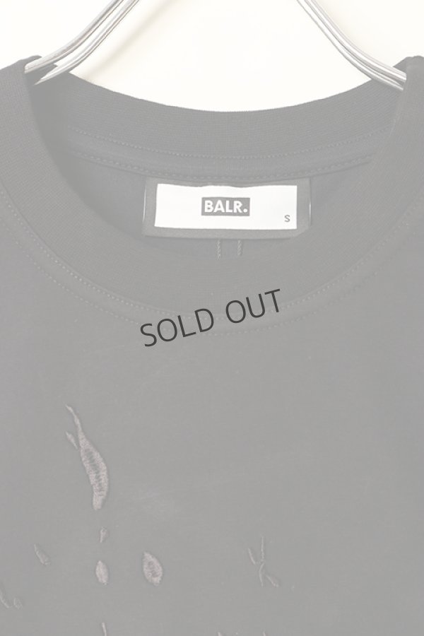 画像2: {SOLD}BALR. ボーラー OLAF STRAIGHT SATIN FOOTBALL LONGSLEEVE T-SHIRT{B1111.1032-BBA} (2)
