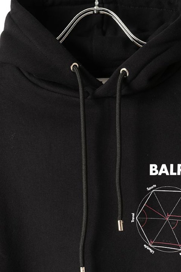 画像3: 【 50%OFF セール30,800円→15,400円】 BALR. ボーラー Olaf Straight Symmetry Hoodie{B1261.1012-BAA} (3)