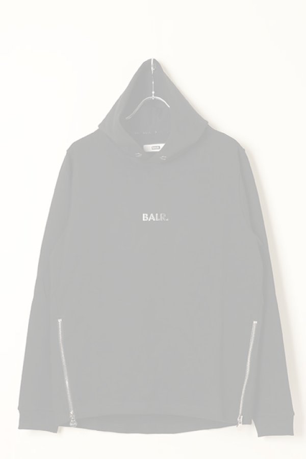 画像1:   BALR. ボーラー Q-SERIES STRAIGHT CLASSIC HOODIE{B1261.1003-KEI} (1)