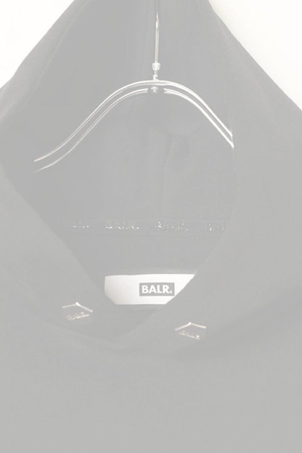 画像2:   BALR. ボーラー Q-SERIES STRAIGHT CLASSIC HOODIE{B1261.1003-KEI} (2)