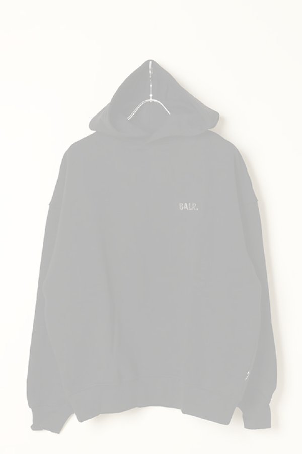 画像1:   BALR. ボーラー JOEY BOX SATIN HOODIE{B1261.1049-BBA} (1)