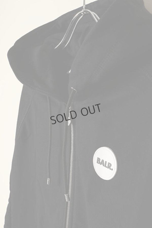 画像4: {SOLD}BALR. ボーラー Rani Round Rubber Badge Zip Hoodie{B1261.1079-BCS} (4)