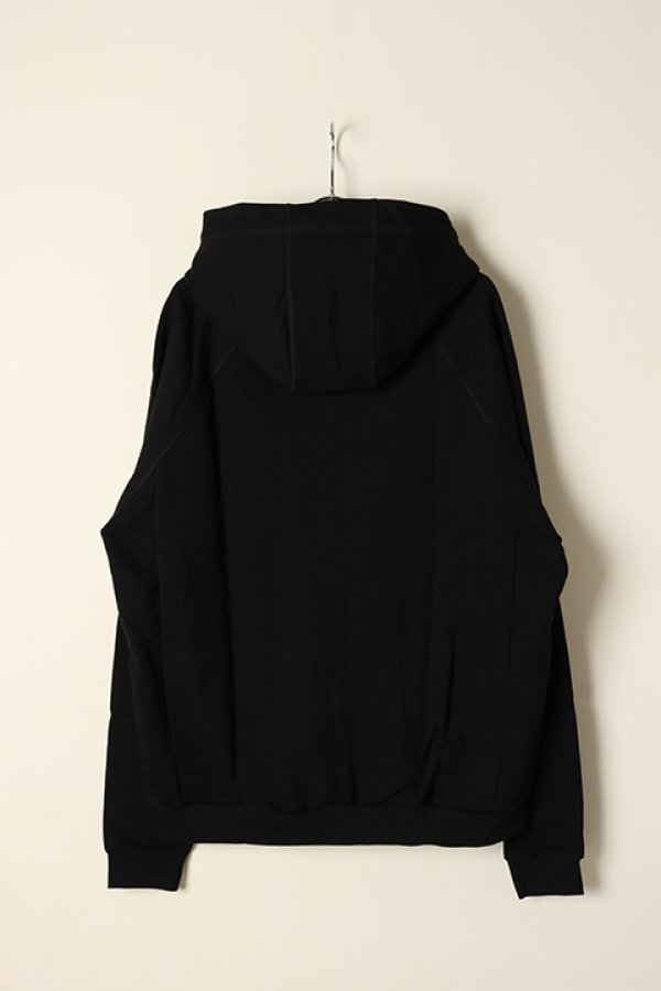 画像5: 【 50%OFF セール41,800円→20,900円】 BALR. ボーラー Rani Round Rubber Badge Zip Hoodie{B1261.1079-BCS} (5)