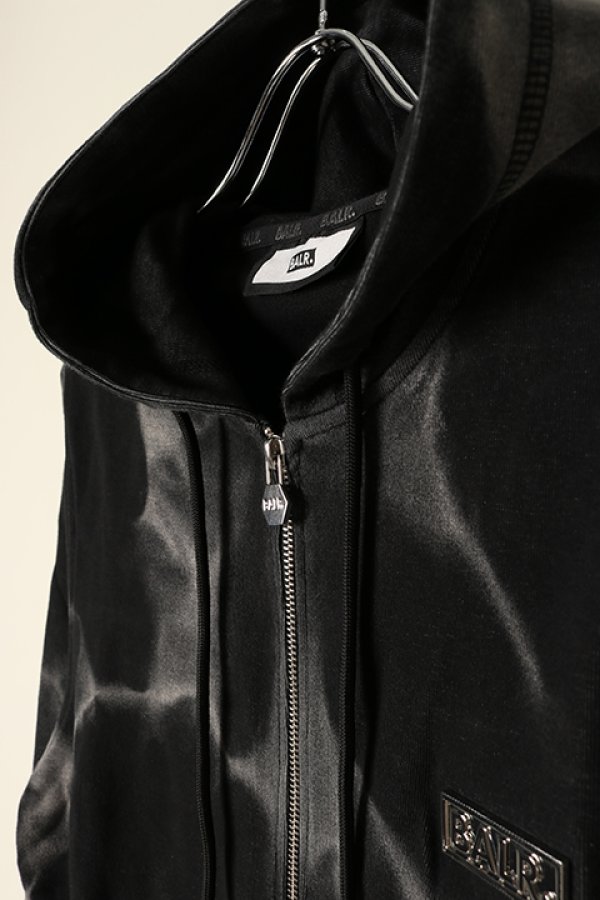 画像4: 【 50%OFF セール45,100円→22,550円】 BALR. ボーラー D11 Straight washed zip through Hoodie{B1261.1085-BCS} (4)