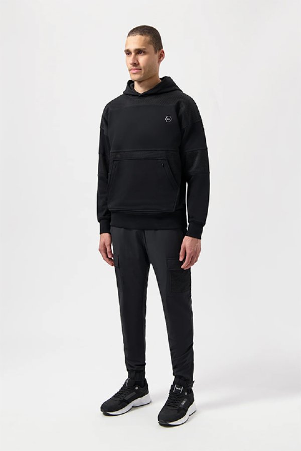 画像4: 【 50%OFF セール37,400円→18,700円】 BALR. ボーラー HEXLINE BOX FIT HOODIE{B1261.1124-BDA} (4)