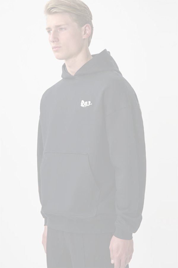 画像3:   BALR. ボーラー GAME OF THE GODS GRAFFITI BOX FIT HOODIE{B1261.1131-BDA} (3)
