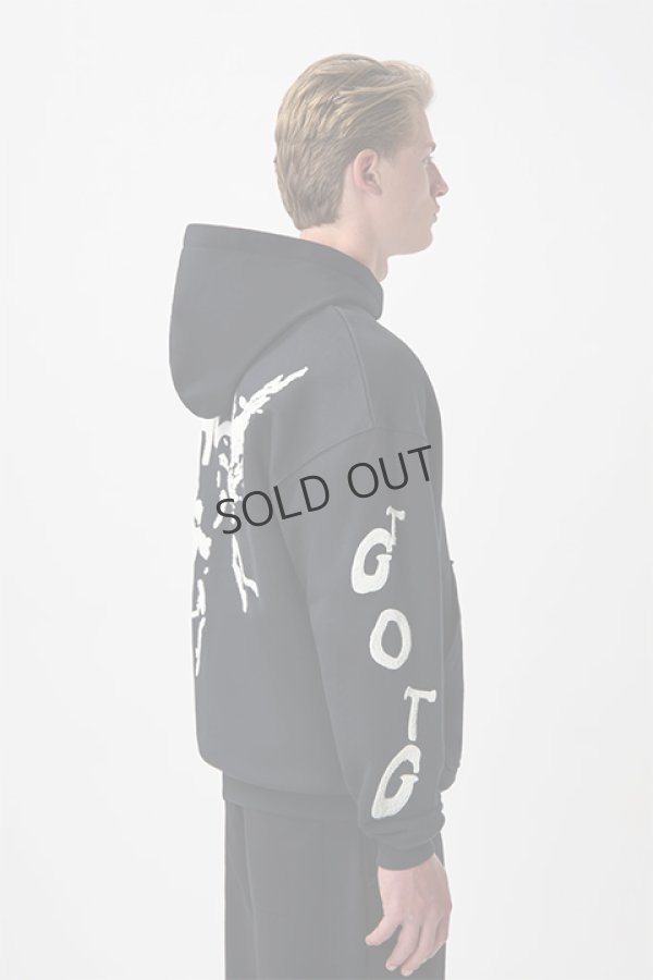 画像4: {SOLD}BALR. ボーラー GAME OF THE GODS GRAFFITI BOX FIT HOODIE{B1261.1131-BDA} (4)