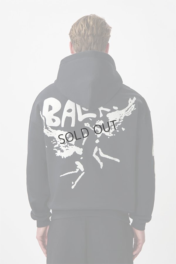 画像5: {SOLD}BALR. ボーラー GAME OF THE GODS GRAFFITI BOX FIT HOODIE{B1261.1131-BDA} (5)