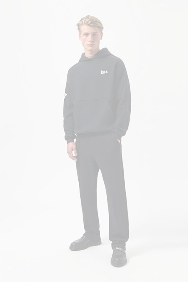 画像7:   BALR. ボーラー GAME OF THE GODS GRAFFITI BOX FIT HOODIE{B1261.1131-BDA} (7)