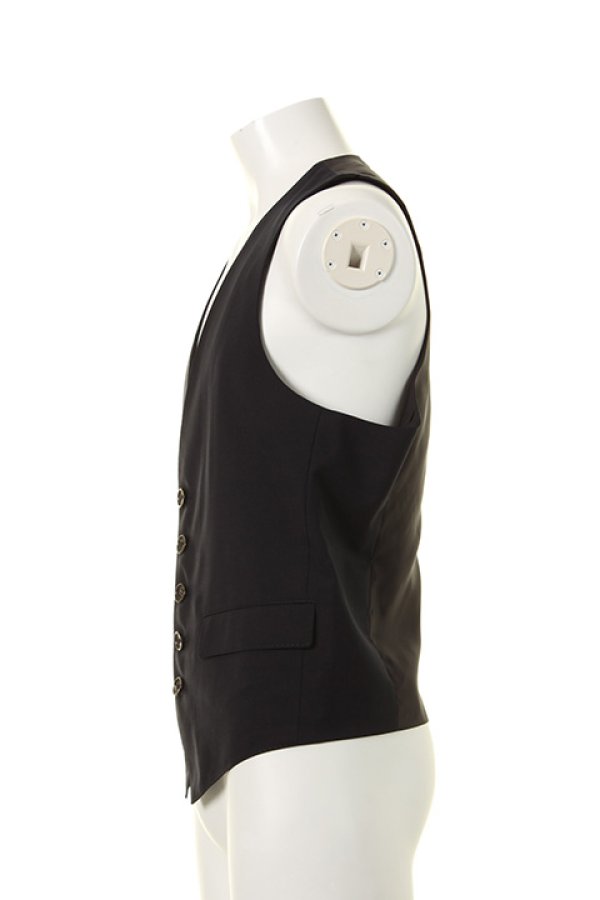 画像3: 【 30%OFF セール41,800円→29,260円】 AKM エイケイエム STRETCH CORDURA NYLON MIX WOOL GILLET{-AGA} (3)