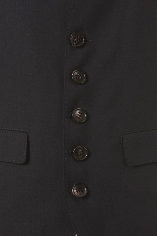 画像4: 【 30%OFF セール41,800円→29,260円】 AKM エイケイエム STRETCH CORDURA NYLON MIX WOOL GILLET{-AGA} (4)