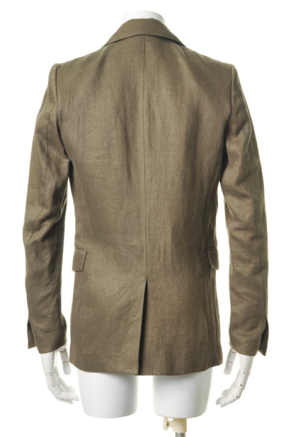 画像2: ▽ 70%OFF アウトレットセールセール74,800円→22,440円▽ AKM エイケイエム EXCLUSIVE LINEN collection 1B JK{-ABS} (2)