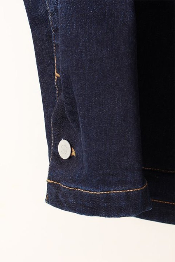 画像5: 【 30%OFF セール99,000円→69,300円】 AKM エイケイエム ULTRA STRETCH DENIM 12.3oz 2B JKT{B333-CNU147-DN54-AIA} (5)