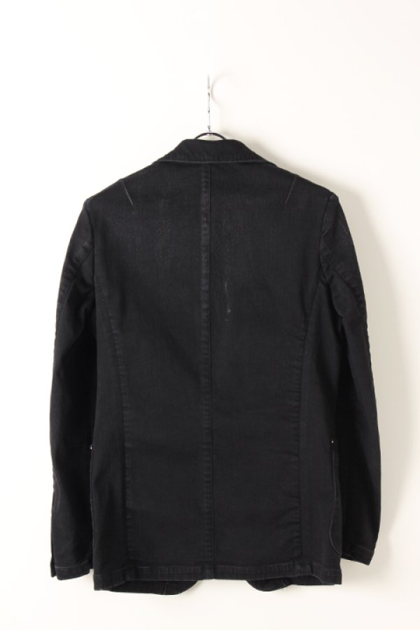 画像2: 【 30%OFF セール99,000円→69,300円】 AKM エイケイエム ULTRA STRETCH DENIM 12.3oz 2B JKT{B333-CNU147-DN99-AIA} (2)