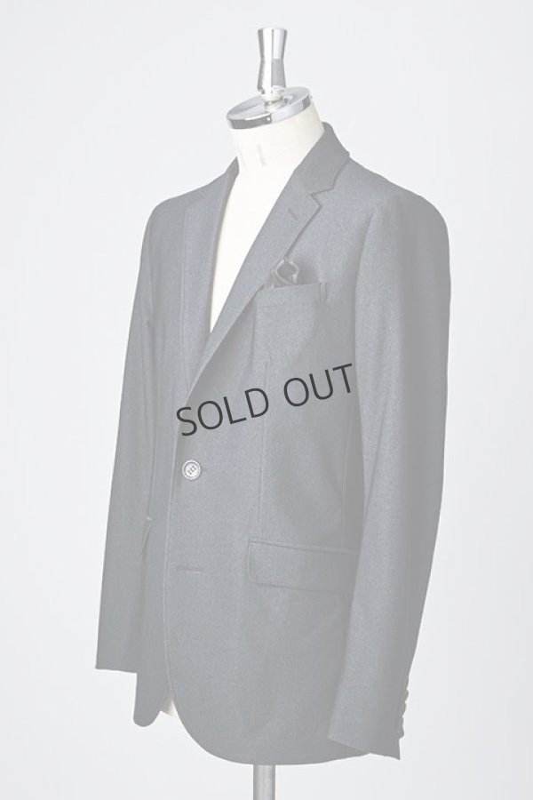 画像2: {SOLD}AKM エイケイエム HEAT PERFORMER【HERRINGBONE】2B-JKT(NOTCHED){-BJA} (2)