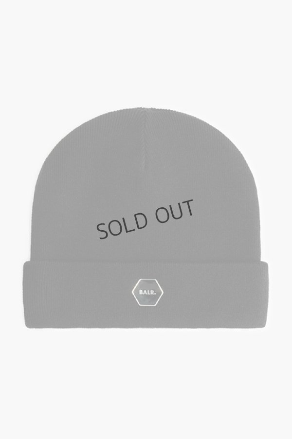 画像1: {SOLD}BALR. ボーラー HEXLINE BADGE BEANIE{B6120.1009-BDA} (1)