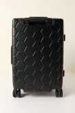 画像2: {SOLD}BALR. ボーラー Romeo Embossed Hexagon Suitcase{-BCS} (2)