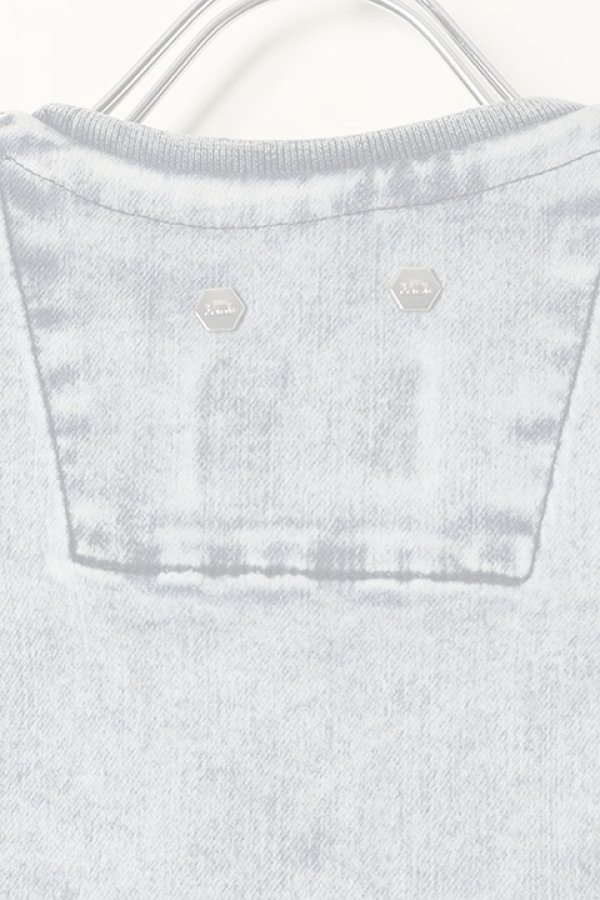 画像4:   BALR. ボーラー 【日本限定コレクション】Q-SERIES SHORT SLEEVE SWEATER{B1112.1062-ACIDBLUE-BAA} (4)
