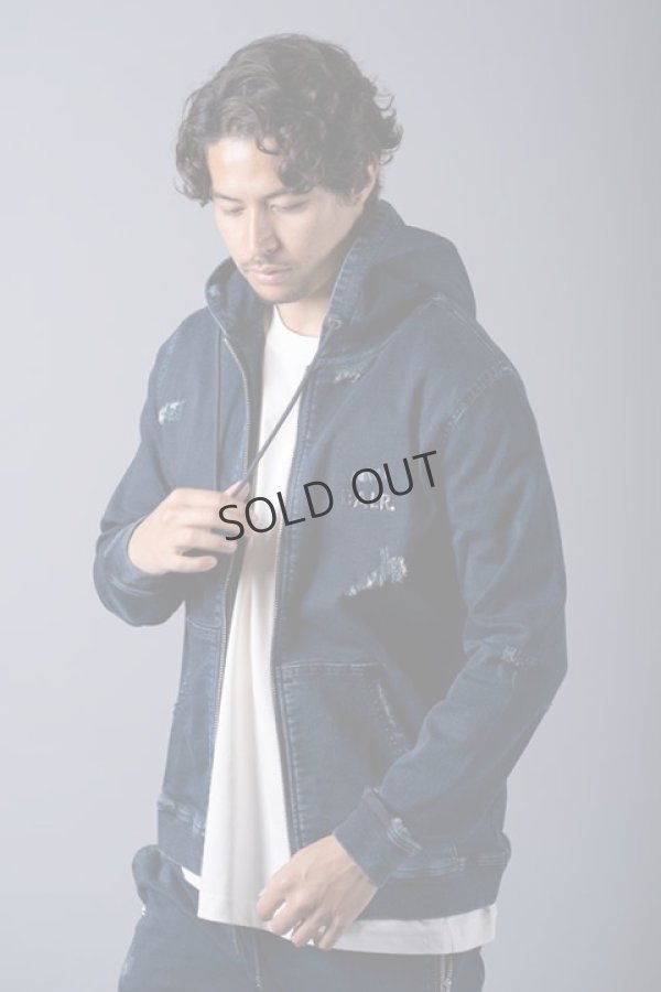 画像6: {SOLD}BALR. ボーラー 【日本限定コレクション】Q-SERIES ZIPPED HOODIE{B1261.1026-INDIGOBLUE-BAA} (6)