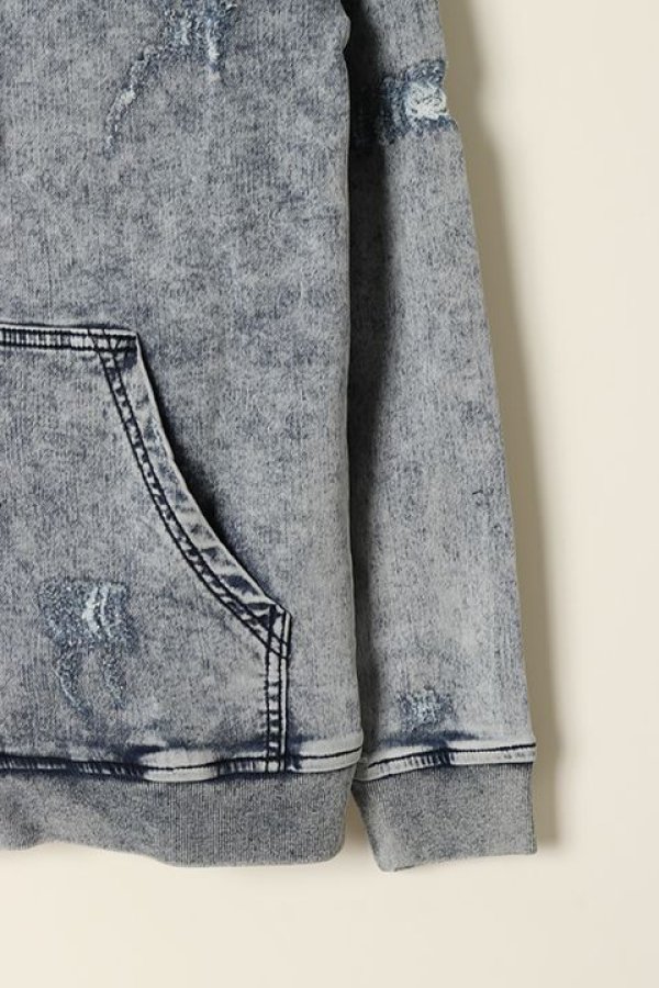 画像3: 【 50%OFF セール|37,400円→18,700円】 BALR. ボーラー 【日本限定コレクション】Q-SERIES ZIPPED HOODIE{B1261.1026-ACIDBLUE-BAA} (3)