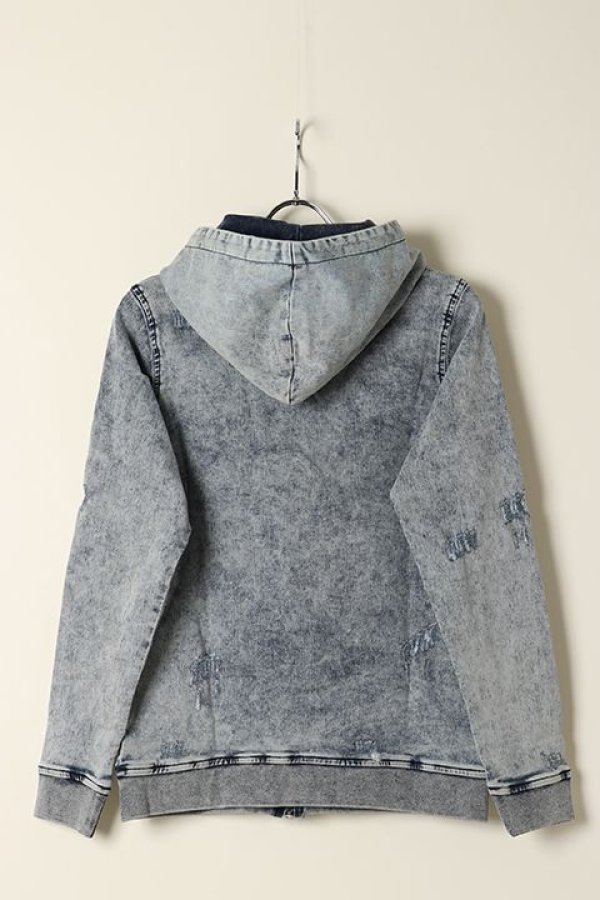 画像5: 【 50%OFF セール|37,400円→18,700円】 BALR. ボーラー 【日本限定コレクション】Q-SERIES ZIPPED HOODIE{B1261.1026-ACIDBLUE-BAA} (5)