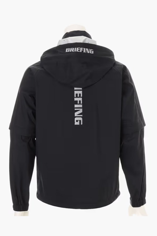 画像2: ブリーフィング ゴルフ BRIEFING MEN’S WATERPROOF BLOUSON{-BFA} (2)
