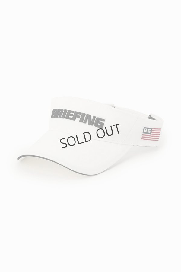 画像1: {SOLD}ブリーフィング ゴルフ BRIEFING MEN’S BASIC VISOR{-BFS} (1)