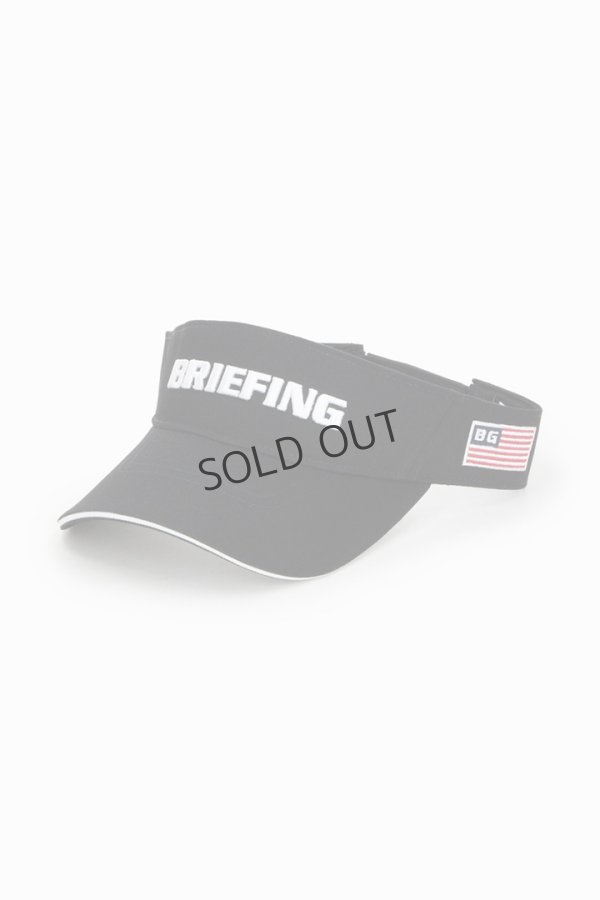 画像1: {SOLD}ブリーフィング ゴルフ BRIEFING MEN’S BASIC VISOR{-BFS} (1)