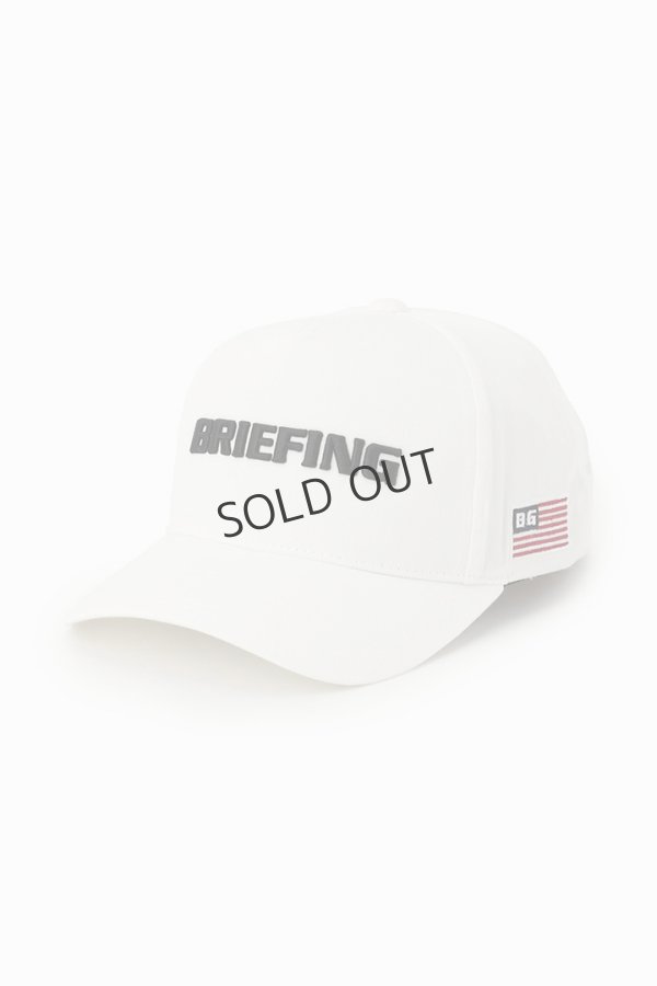 画像1: {SOLD}ブリーフィング ゴルフ BRIEFING MEN’S BASIC FRONT PANEL CAP{-BFS} (1)