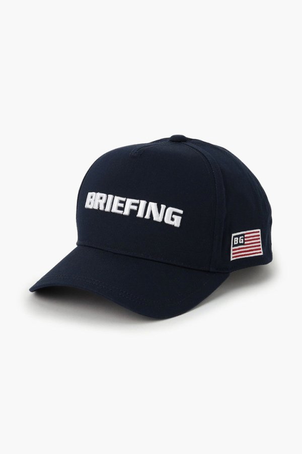 画像1: ブリーフィング ゴルフ BRIEFING MEN’S BASIC FRONT PANEL CAP{-BFS} (1)