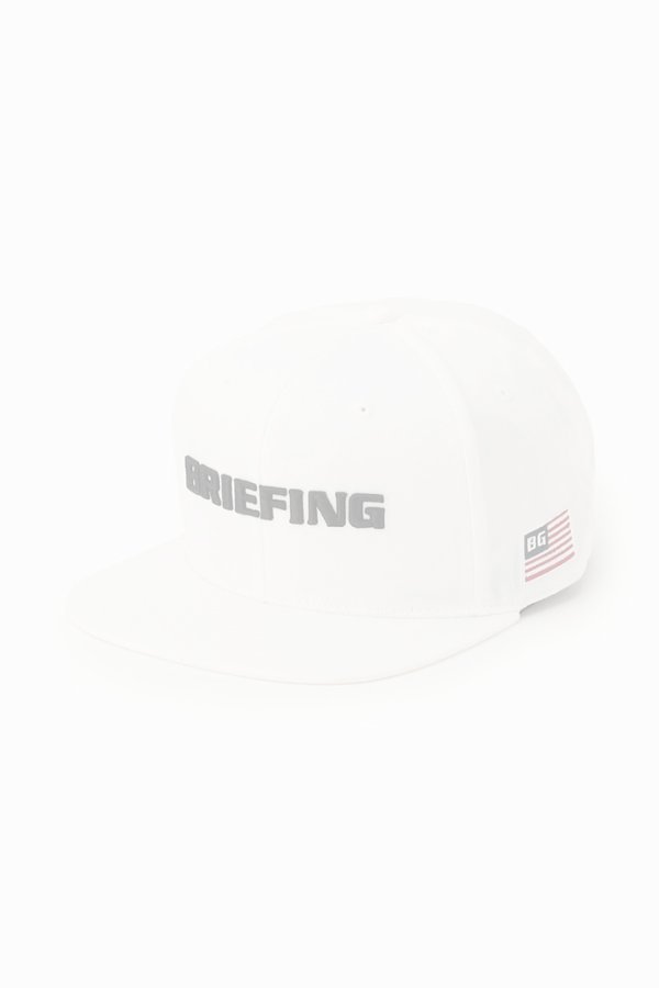 画像1:  {SOLD} ブリーフィング ゴルフ BRIEFING MEN’S BASIC FLAT VISOR CAP{-BFS} (1)