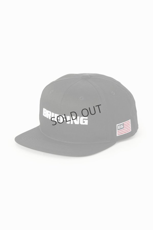画像1: {SOLD}ブリーフィング ゴルフ BRIEFING MEN’S BASIC FLAT VISOR CAP{-BFS} (1)