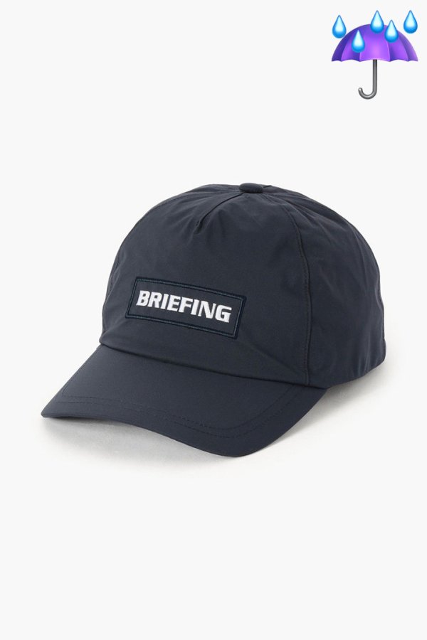 画像1: ブリーフィング ゴルフ BRIEFING MEN'S WATERPROOF CAP{-BFS} (1)