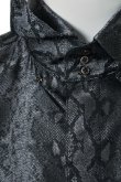 画像4: ▽ 70%OFF アウトレットセール85,800円→25,740円▽ BACKBONE THE BASIS バックボーン・ザ・ベイシス PYTHON SHIRT{-} (4)