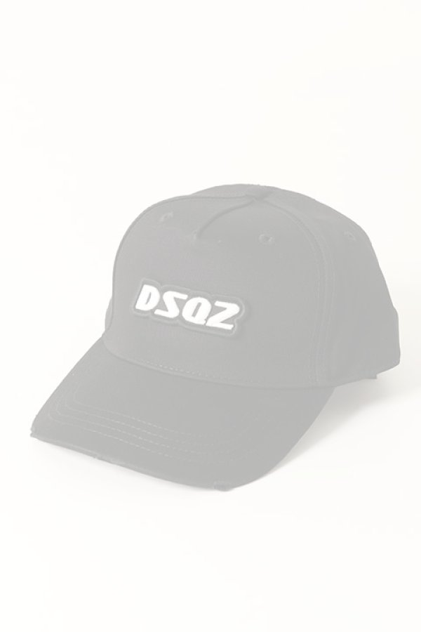 画像1:   DSQUARED2 ディースクエアード D2 Patch Baseball Cap{BCM064905C000012124-BCS} (1)