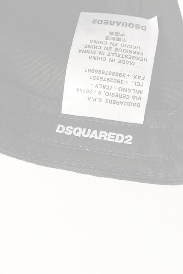 画像5:   DSQUARED2 ディースクエアード D2 Patch Baseball Cap{BCM064905C000012124-BCS} (5)
