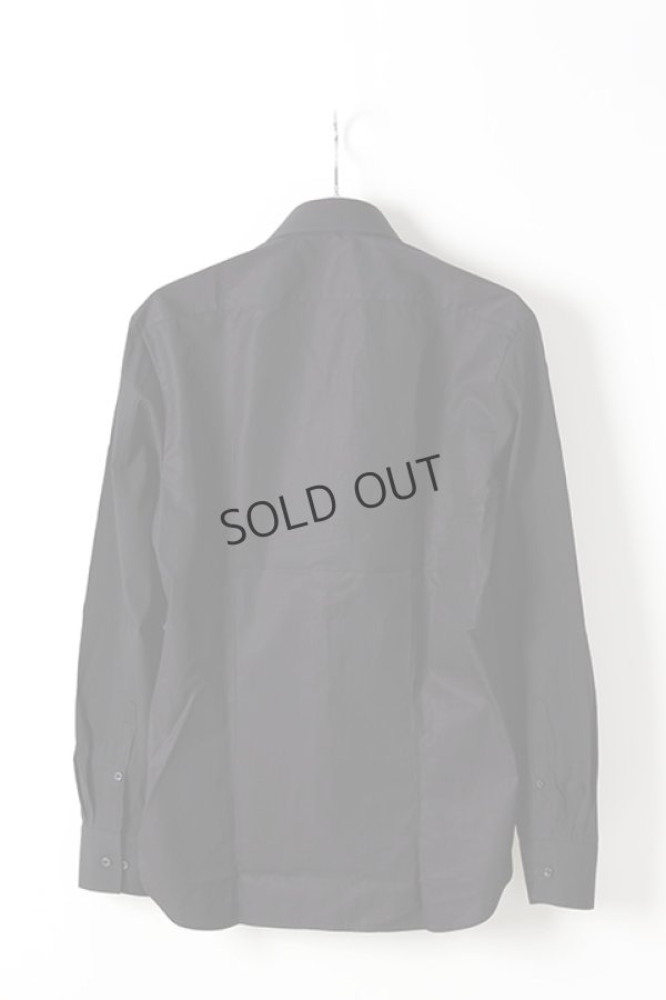 画像2: {SOLD}Neil Barrett ニールバレット POPELINE + FRAMIS PATCHES SHIRT TIE{BCM1042C-H133C-0101-AHA} (2)
